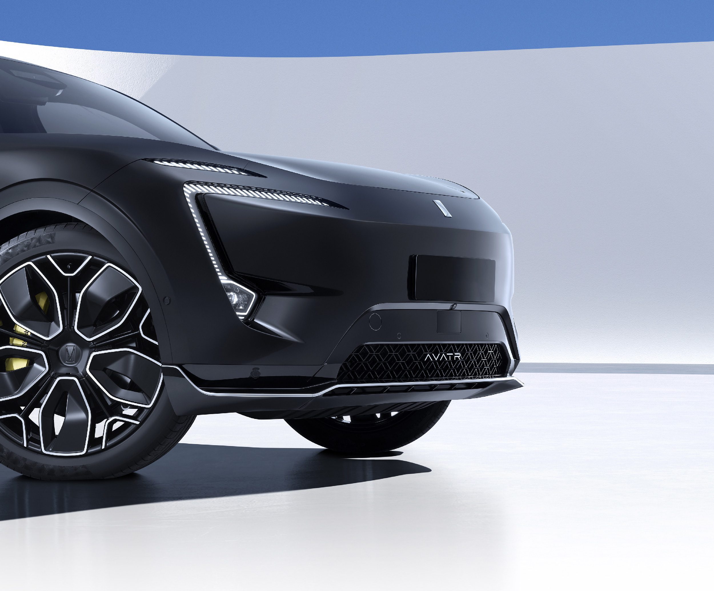 Disc-wing front fascia